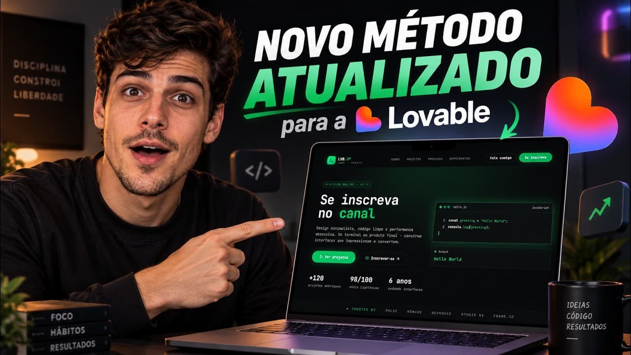 Vídeo demonstrativo da nossa Extensão